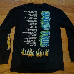 limited edition billie eilish world tour sweatshirt